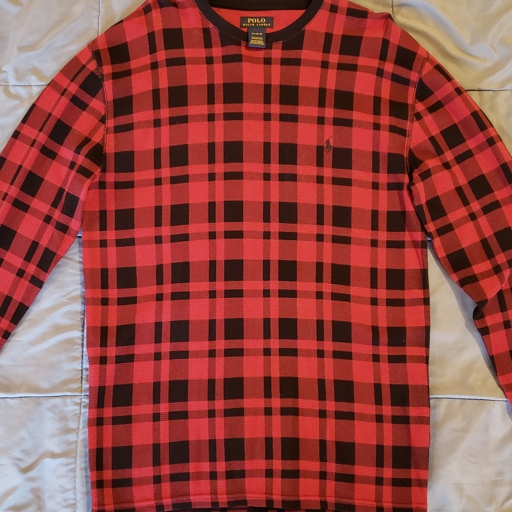 Polo Ralph Lauren Thermal Long Sleeve Shirt.